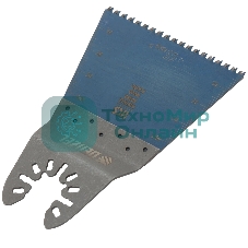 Насадка для МФИ Denzel режущая прямая, HCS, по дереву, ламинату, 65 х 1,8 мм, крупный зуб