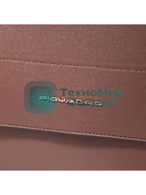 Сумка женская Piquadro Circle BD6777W92/MBE коричневая/бежевая натур.кожа