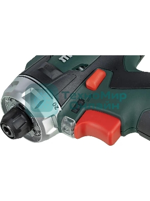 Дрель-шуруповерт аккумуляторная Metabo PowerMaxx BS 600984000, Аккумуляторный, 10,8В, 2 АКБ