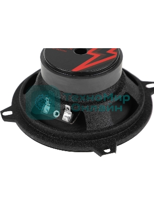 Колонки автомобильные Ural Молния АС-МЛ130 (без решетки) 120Вт 91дБ 4Ом 13см (5дюйм) (ком.:2кол.) широкополосные однополосные