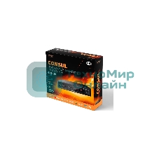 Приставка Perfeo (PF-A4413) CONSUL DVB-T2/C для цифр.TV, Wi-Fi, IPTV, HDMI, 2 USB, DolbyDigital, пульт ДУ