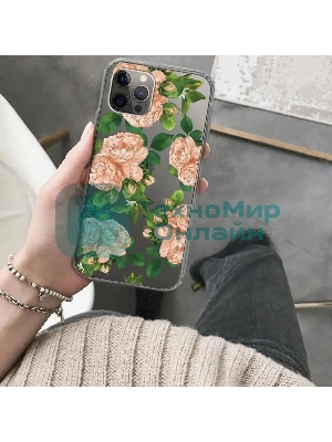Чехол (клип-кейс) Gresso Air для Apple iPhone 12/12 Pro прозрачный/рисунок gr17aaae9069