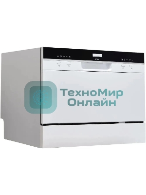 Посудомоечная машина Hyundai DT205 белый, 55 см, 6 компл., 49 дБ, класс A+