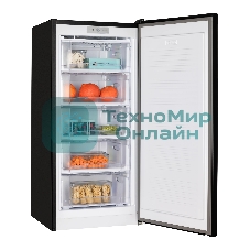 Морозильная камера NordFrost DF 263 BAP черный, 150 л, 5 ящиков