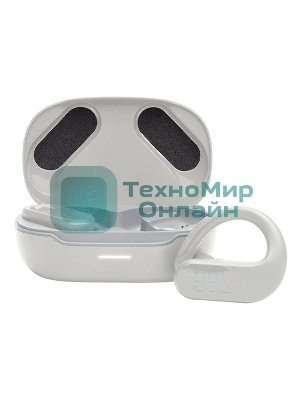 Наушники TWS JBL Endurance Peak 3 белый, внутриканальные с заушным креплением, Bluetooth, до 50 ч