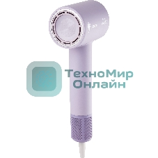 Фен LEONORD LE-1222 фиолетовый, 1800 Вт, ионизация