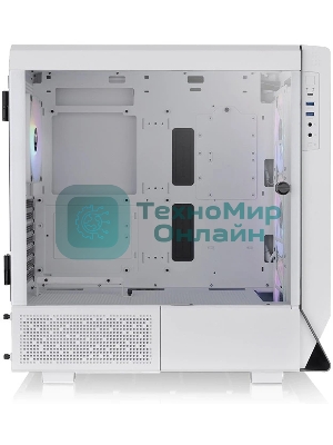 Компьютерный корпус Thermaltake Ceres 500 TG ARGb белый без БП ATX 4x140мм 2xUSB3.0 1xUSB3.1 audio bott PSU