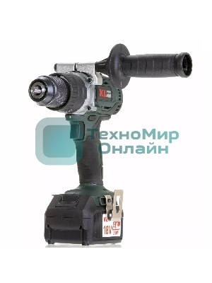 Дрель-шуруповерт Klpro KLDM18B-50, 18 В, 5 Ач, 60 Нм,  бесщеточный, ударный