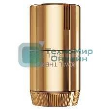 Термоголовка жидкостная Royal Thermo Design М30х1,5 (золото)