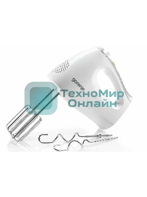 Миксер Gorenje M450WS, 450 Вт,, 5 скоростей, белый