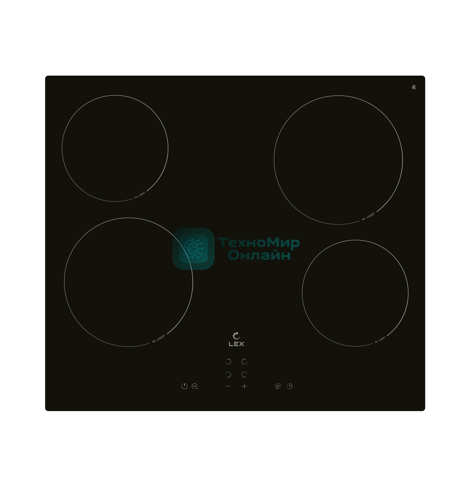 Варочная панель LEX EVH 640B BL
