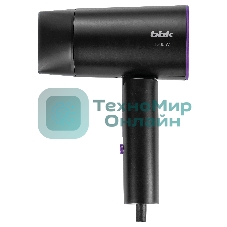 Фен BBK BHD1202 черный, 1200 Вт, компактный