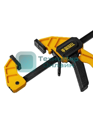 Струбцина Denzel F-образная, быстрозажимная, 150 х 55 мм, усиленный нейлоновый корпус