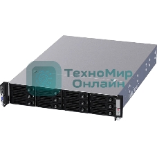 Серверный корпус Ablecom CS-R26-16P 2U chassis 12 swap trays & 12G BP, with 800WCRPS(1+1), 533мм depth with AC R53 Slide Rail