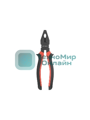 Плоскогубцы Matrix черный Nickel 200 мм, комбинированные, двухкомпонентные рукоятки