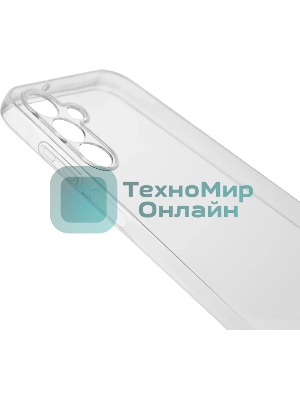 Чехол (клип-кейс) BoraSCO для Samsung Galaxy A15 Silicone Case прозрачный (72885)