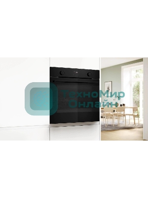 Духовой шкаф электрический Bosch HUA736EA0T черный