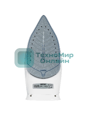 Утюг Centek CT-3301 белый/серый, 2800 Вт, 50 г/мин, 190 г/мин, 600 мл