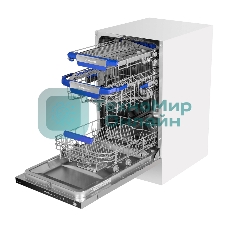 Встраиваемая посудомоечная машина Maunfeld MLP-08PRO, серебристый, 44.8 см, 10 компл., 47 дБ, класс A++
