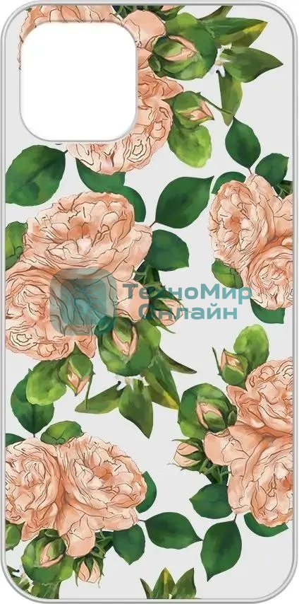 Чехол (клип-кейс) Gresso Air для Apple iPhone 12/12 Pro прозрачный/рисунок gr17aaae9069