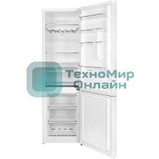 Холодильник Maunfeld MFF200NFWE белый, двухкамерный 271/106л морозилка снизу, No Frost