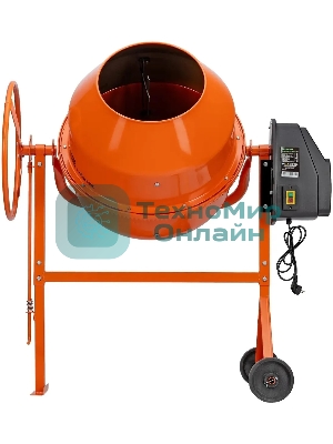 Бетоносмеситель Сибртех БСН-200 800 Вт, 200 л, чугунный венец