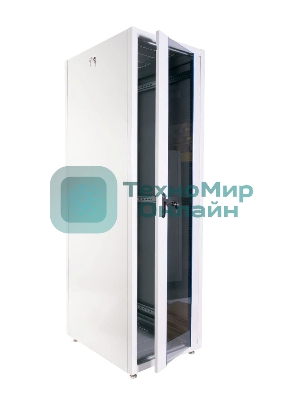 Шкаф телекоммуникационный напольный ЭКОНОМ 42U (600 × 600) дверь металл 2 шт.