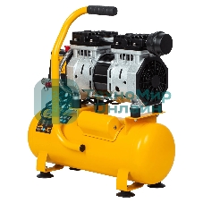 Компрессор Denzel DLS650/10 безмаслянный малошумный 650 Вт, 120 л/мин,ресивер 10 л