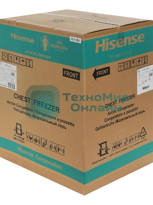 Морозильный ларь Hisense FC184D4BW1, белый, 142л