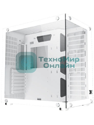 Компьютерный корпус Xigmatek Aquarius Plus White EN46430 ATX, USB3.0x2+USB2.0x1, Front &Left TG, 7PCS AY120 Fan, EN46430 Frontx3+Bottomx3+Rearx1