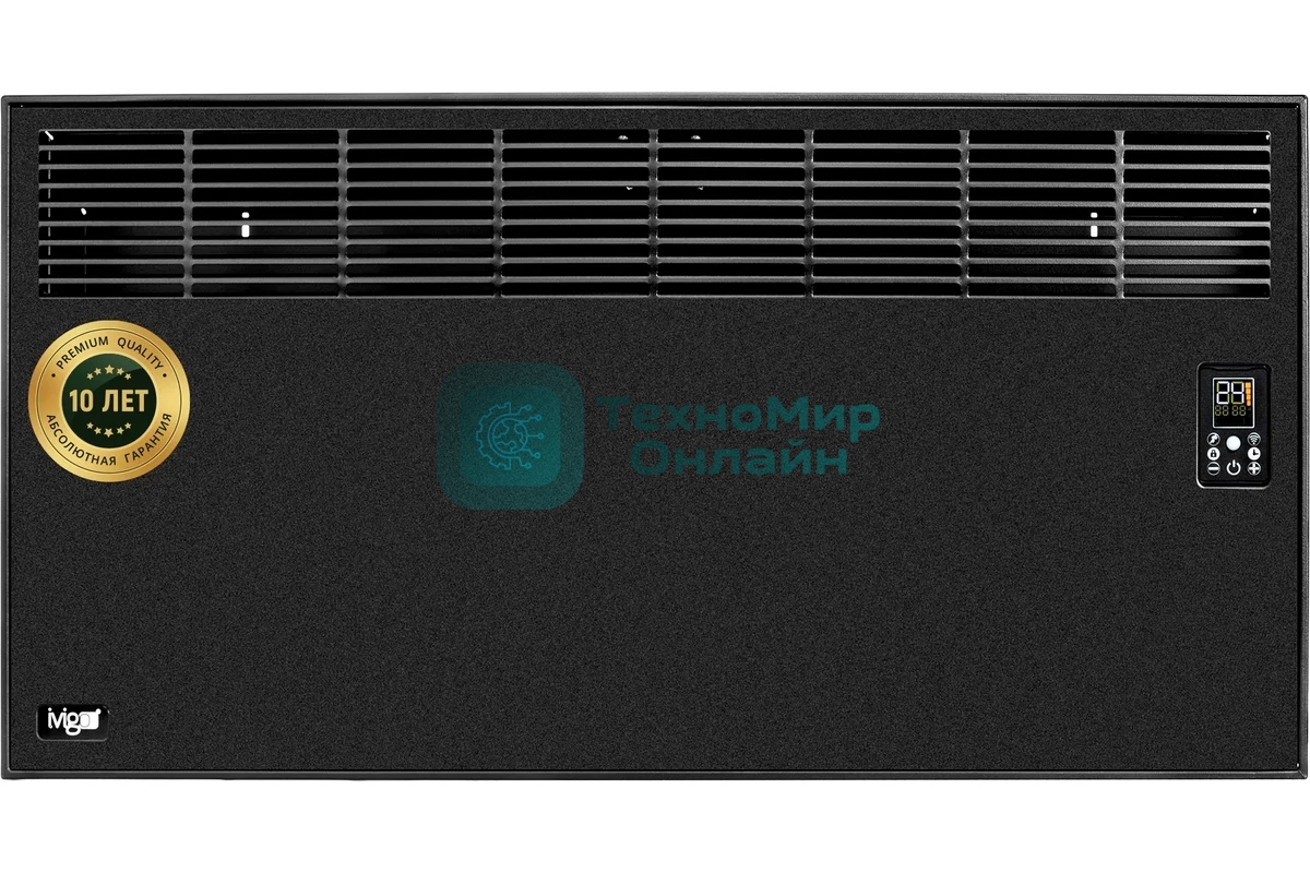 Конвектор электрический iVigo EPK4590P20 2000 Вт Черный, WI-FI
