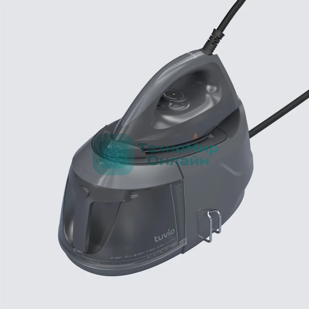 Парогенератор с алюминиевым бойлером, 6 бар Tuvio TSS02B, серый