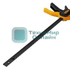 Струбцина Denzel F-образная, быстрозажимная, 300 х 55 мм, усиленный нейлоновый корпус