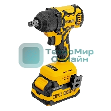 Гайковерт Denzel ударный аккумуляторный бесщет. CIWH-BL-20-500, Li-Ion, 20 В