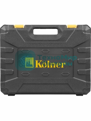 Перфоратор, 1050Вт, патрон SDS-PLUS, диаметр сверления 30мм, KOLNER KRH 1050С, 3 режима, энергия удара 5,5Дж, число оборотов на холостом ходу 800об/мин, число ударов 4200уд/мин, кабель 2м, глубинометр (набор оснастки, кейс)