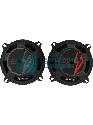 Колонки автомобильные Ural Молния АС-МЛ130 (без решетки) 120Вт 91дБ 4Ом 13см (5дюйм) (ком.:2кол.) широкополосные однополосные