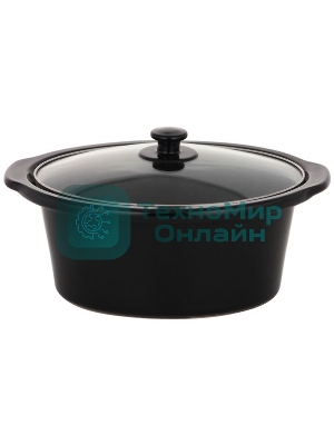 Медленноварка Kitfort КТ-208 4.5л 280Вт серебристый/черный