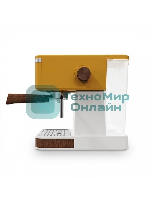 Кофеварка эспрессо BQ CM2006 желтый, исп. кофе - молотый, 1.7 л, 850 Вт, 20 бар