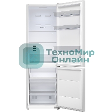Холодильник LEX LKB185WIDMax белый двухкамерный 267/142л морозилка снизу, No Frost