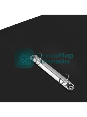 Папка на 2-х кольцах Бюрократ DeLuxe DL0740/2MILK A4 пластик 0.7мм кор.32мм молочный