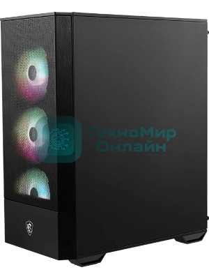 Компьютерный корпус MSI MAG FORGE 112R 2xUSB 3.0, 4x120мм ARGb Fan, ARGb Control Board, Tempered Glass Window, Brown Box (949679)