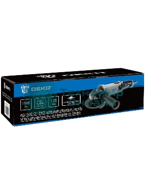 Угловая шлифовальная машина (УШМ) DEKO AG1500-D1 PRO, 125мм, 1500 Вт