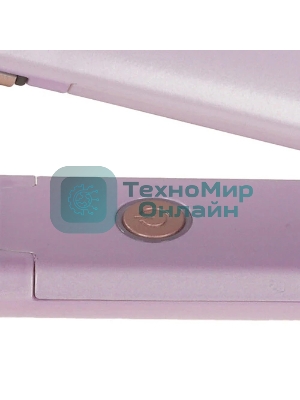 Выпрямитель для волос Homestar HS-8018 фиолетовый, 28 мм, 200 °C, 1 режим