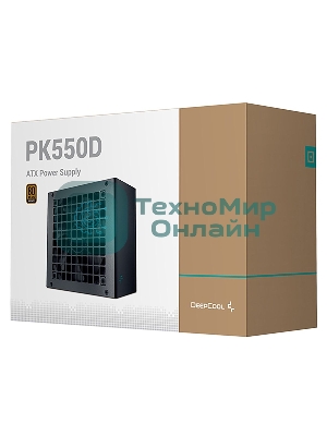 Блок питания Deepcool/GamerStorm PK550D, 550Вт, 80 PLUS Bronze, 120мм, черный