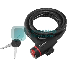 Замок тросовый универсальный Matrix 12х1200 мм