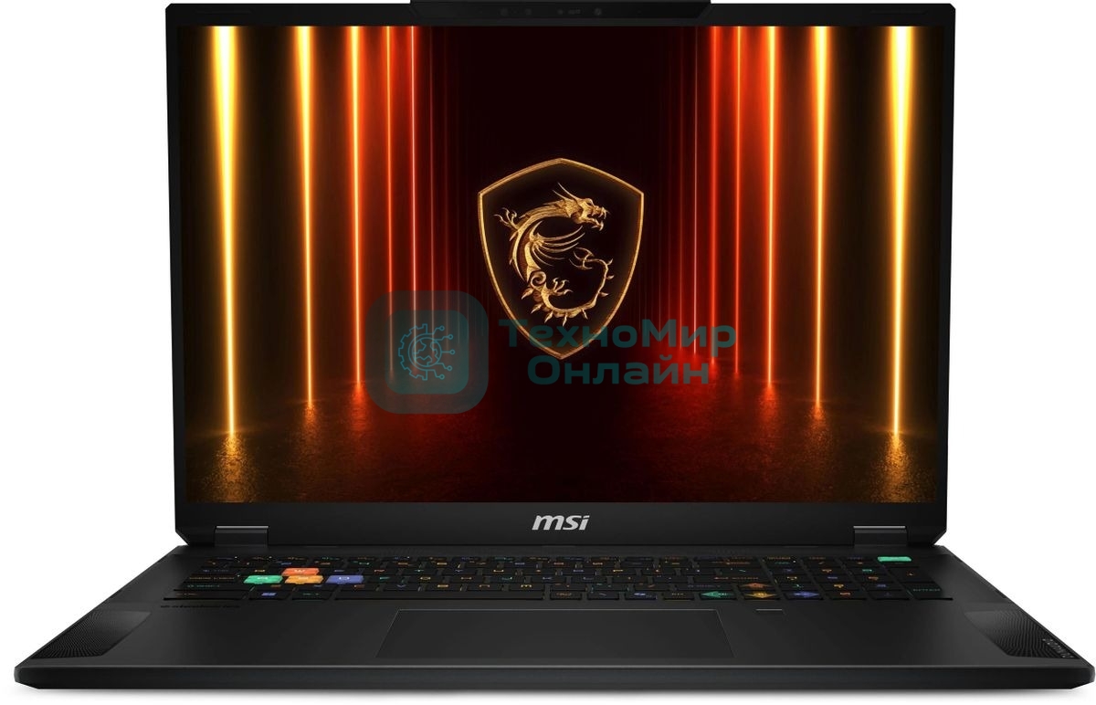 Ноутбук MSI Stealth 18 HX AI A2XWJG-052RU черный Core Ultra 9 275HX 64Gb SSD 2Tb NVIDIA GeForce RTX 5090 для ноутбуков 24Gb 18