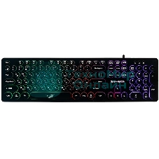 Клавиатура проводная Dialog Gan-Kata KGK-16U BLACK - игровая с RGb-подсветкой, USB, черная
