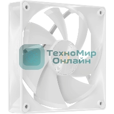 Вентилятор для корпуса Ocypus Delta F12 WH, 120x120x25мм, 4-PIN PWM, 500-2000 RPM, 29 DBA MAX, HYDRO BEARING