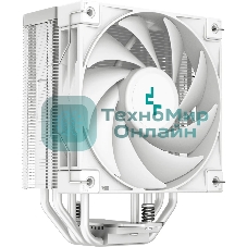 Кулер для процессора DEEPCOOL AK400 WH белый, 120 мм, алюминий/медь, 1850 об/мин, 29 дБ, 4 pin, 220 Вт, 155 мм