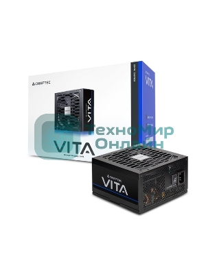 Блок питания Chieftec Vita BPX-750S, 750Вт, 80 PLUS Bronze, 120мм, черный